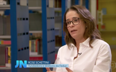 Entrevista concedida pela profa. Rosemary Hohlenweger Schettini ao Jornal Nacional sobre nivelamento.